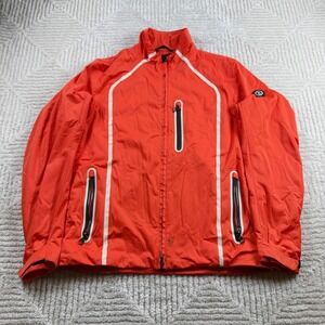 Bogner Windbreaker Jacket Men's US 36 Orange Technical Sport Gorpore Outdoor